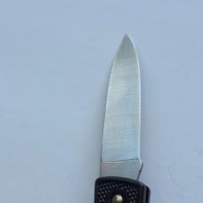 Vintage Schrade USA SP3 Slim Line Lockback Knife - Mint Condition - Plain Black Zytel
