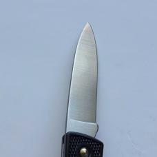 Vintage Schrade USA SP3 Slim Line Lockback Knife - Mint Condition - Plain Black Zytel