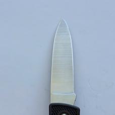 Vintage Schrade USA SP3 Slim Line Lockback Knife - Mint Condition - Plain Black Zytel
