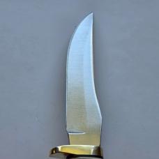 Vintage Schrade USA 153UH Uncle Henry "Golden Spike" Fixed Blade Knife - Box & Sheath