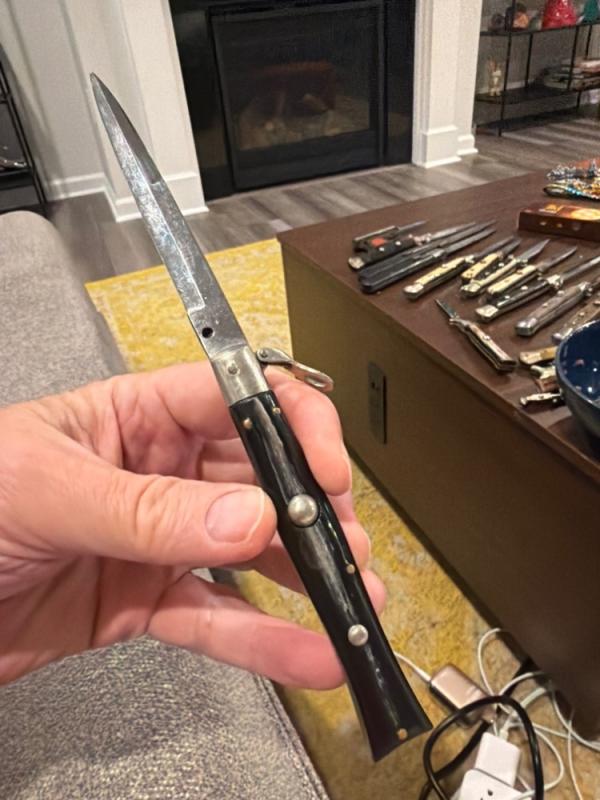 Patent Stamped Vintage Italian Fulcrum Fish Tail