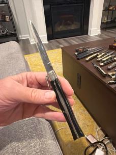 Patent Stamped Vintage Italian Fulcrum Fish Tail