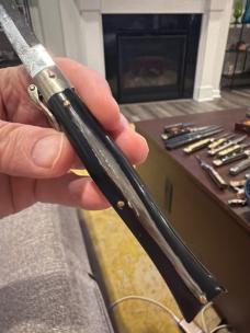 Patent Stamped Vintage Italian Fulcrum Fish Tail