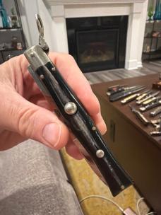 Patent Stamped Vintage Italian Fulcrum Fish Tail