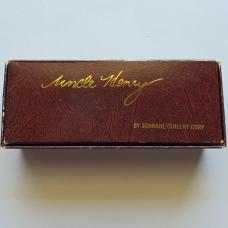​Vintage Schrade USA LB8 Uncle Henry "Bear Paw" Lockback Knife - Near Mint - Full Box & Paperwork