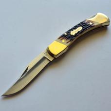 ​Vintage Schrade USA LB8 Uncle Henry "Bear Paw" Lockback Knife - Near Mint - Full Box & Paperwork