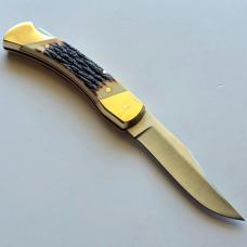 ​Vintage Schrade USA LB8 Uncle Henry "Bear Paw" Lockback Knife - Near Mint - Full Box & Paperwork