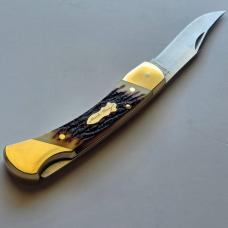 ​Vintage Schrade USA LB8 Uncle Henry "Bear Paw" Lockback Knife - Near Mint - Full Box & Paperwork
