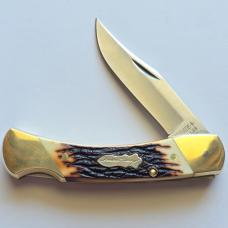​Vintage Schrade USA LB8 Uncle Henry "Bear Paw" Lockback Knife - Near Mint - Full Box & Paperwork