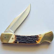 ​Vintage Schrade USA LB8 Uncle Henry "Bear Paw" Lockback Knife - Near Mint - Full Box & Paperwork