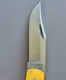 ​Vintage Schrade USA LB8 Uncle Henry "Bear Paw" Lockback Knife - Near Mint - Full Box & Paperwork