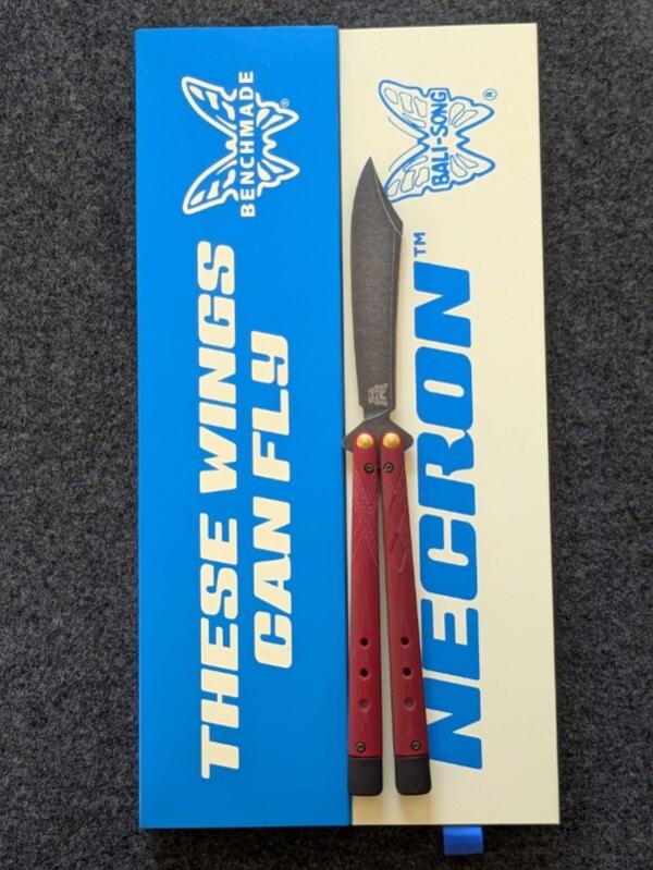 Benchmade Necron 99BK-1 New in Box as Pictured Benchmade Necron 99BK-1 New in Box as Pictured