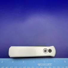 Pro-Tech Godson 721 Raw Aluminum Automatic Knife 