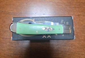 Case XX Mint Green Synthetic Trapper