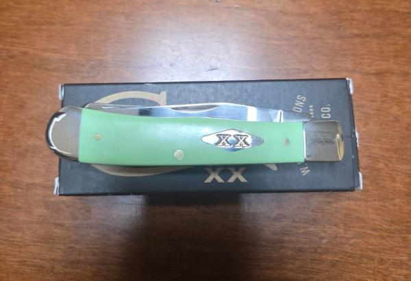 Case XX Mint Green Synthetic Trapper Case XX Mint Green Synthetic Trapper