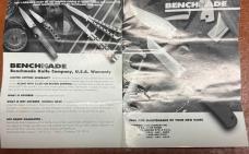 Vintage Benchmade Spike Auto 1000 SB Brand New In Box! A Rare Find!