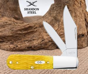 Case XX Barlow Platts Jig Yellow Bone 75313 Stainless Pocket Knife