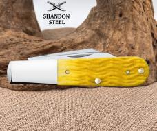 Case XX Barlow Platts Jig Yellow Bone 75313 Stainless Pocket Knife