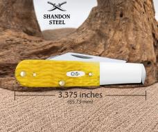 Case XX Barlow Platts Jig Yellow Bone 75313 Stainless Pocket Knife