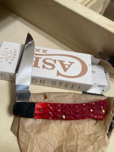Case Axe handle red bone CS NIB BR 61135