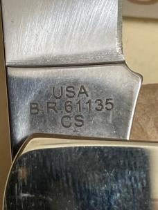 Case Axe handle red bone CS NIB BR 61135