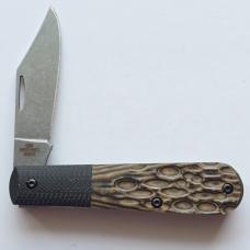 Case XX Crossroads Barlow Pocket Knife Fossil Jig Luna Richlite S35VN Steel USA
