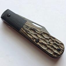 Case XX Crossroads Barlow Pocket Knife Fossil Jig Luna Richlite S35VN Steel USA