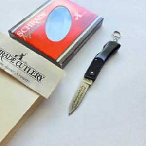 Vintage 1990 Schrade USA SP1 Nighthawk Lockback - Mint In Box MIB - Factory Etch Special Edition