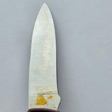 Vintage Schrade USA SP3 Firebird Lockback Knife - Mint In Box (MIB) - Maroon Handle Variation