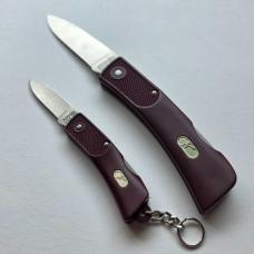 Vintage Schrade USA Lightweight Lockback Gift Set - Mint In Box (MIB) - Maroon SP1 & SP3 Combo