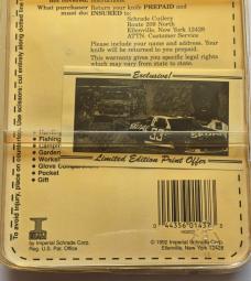 ​Vintage 1992 Schrade USA HG2CP Harry Gant #33 Skoal Bandit SP2 Lockback Knife - Factory Sealed NIP