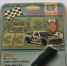 ​Vintage 1992 Schrade USA HG2CP Harry Gant #33 Skoal Bandit SP2 Lockback Knife - Factory Sealed NIP
