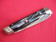 Vintage Italian Slant Bolster Stiletto Switchblade Knife - Brand New Old Stock !