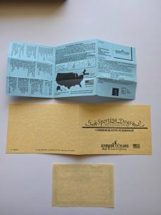 1995 Schrade USA Sporting Dogs "English Pointer" Lockback - 100% Mint In Box - Serial #1399