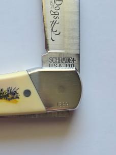 1995 Schrade USA Sporting Dogs "English Pointer" Lockback - 100% Mint In Box - Serial #1399