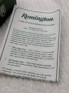 Remington UMC R-141 Lockback Folding Hunter Made In USA New In Box