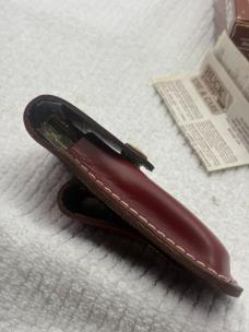 Buck 1990 Model 110BB Brown Bone Folding Lockback Hunter Made In USA New In Box