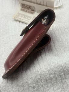 Buck 1990 Model 110BB Brown Bone Folding Lockback Hunter Made In USA New In Box