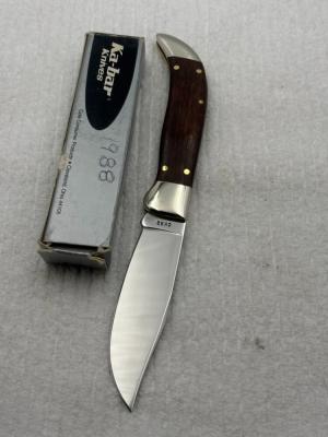 Kabar 1988 Vintage Grizzly Collectors Club Ltd Ed 1 Blade Hunter New In Box USA