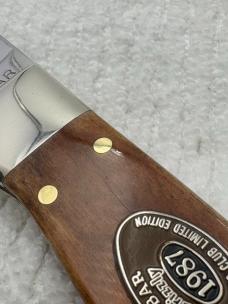 Kabar 1987 Vintage Grizzly Collectors Club Ltd Ed 1 Blade Hunter NIB Made In USA