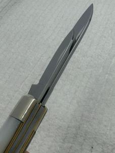Taylor Cutlery Kingsport TN 1979 Vintage 2 Blade MOP Gunstock Pocket Knife 