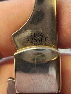 2015 Case Rosewood Equestrians Knife (7254SS)