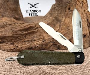 Electricians Pocket Knife quotSuper Knifequot 2 Blade Folding Knife Rubber Handle149