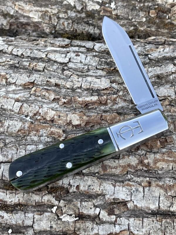 GEC TIDIOUTE ** 152126STL GREEN JIGGED MARROW BONE TC BARLOW GEC TIDIOUTE ** 152126STL GREEN JIGGED MARROW BONE TC BARLOW