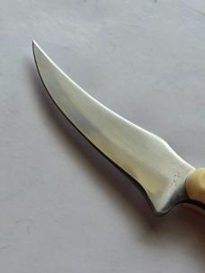 Vintage Schrade USA 155SC "The Mayflower" Scrimshaw Fixed Blade Knife - Mint In Box Bundle