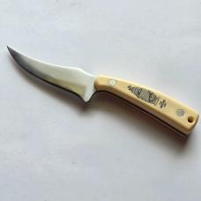 Vintage Schrade USA 155SC "The Mayflower" Scrimshaw Fixed Blade Knife - Mint In Box Bundle