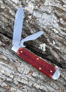 GEC TIDIOUTE ** 152226CL CINNABAR JIGGED BONE CROWN LIFTER