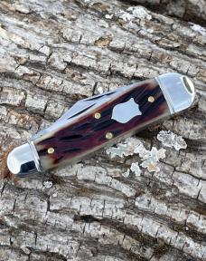 GEC NORTHFIELD ** 571326 OXBLOOD STAGCUT NATURAL GEPPETTO WHITTLER SATIN