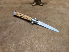 Vintage Italian for German market Rostfrei stiletto switchblade