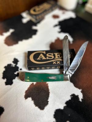 Case spruce green trapper